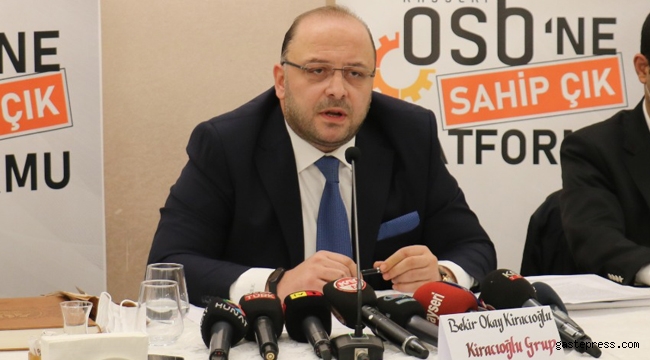 İş İnsanı Bekir Kiracıoğlu, Kayseri OSB'nin mevcut yönetimini uyardı!