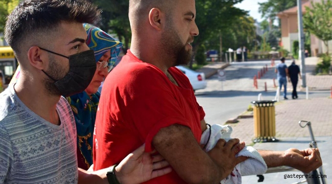 Kayseri’de acemi kasaplar hastaneye koştu!
