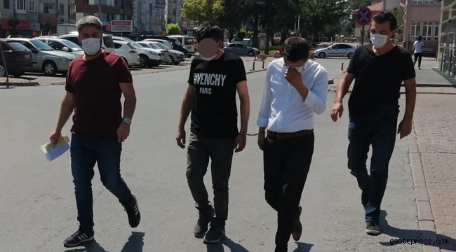 Kayseri'deki uyuşturucu operasyonunda 1'i kadın 3 kişi gözaltına alındı!