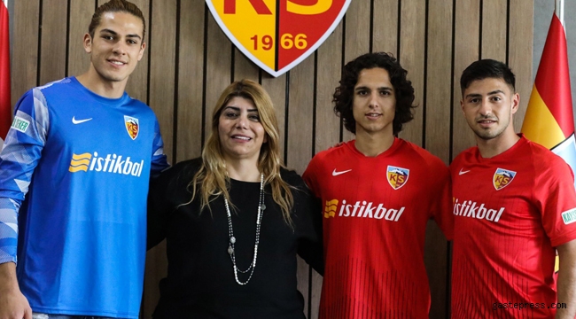 Kayserispor talipleri çok olan genç yıldızlarının sözleşmelerini uzattı!