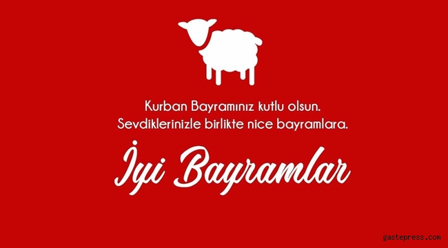 Kurban Bayramınız Kutlu Olsun!