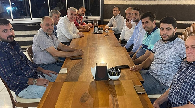 MHP Kayseri İl Başkanı Serkan Tok Yahyalı İlçesinde!