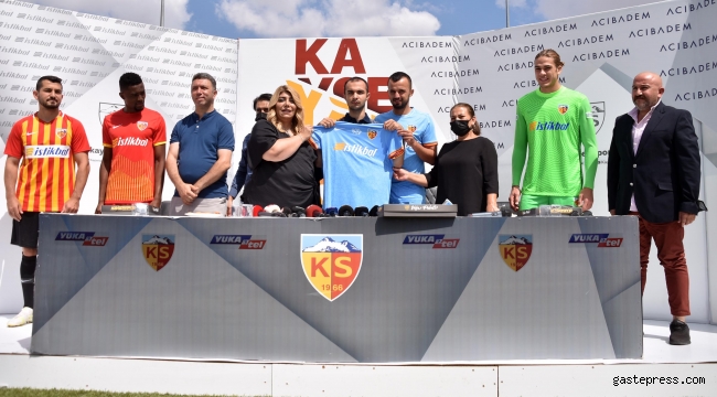 Yukatel Kayserispor'un yeni sezon formaları tanıtıldı!