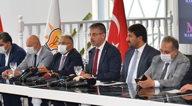 AK Parti Kayseri İl Başkanlığı Gündemi Değerlendirdi!