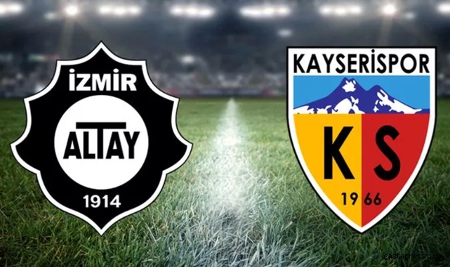 Altay - Yukatel Kayserispor maçı ne zaman, saat kaçta?