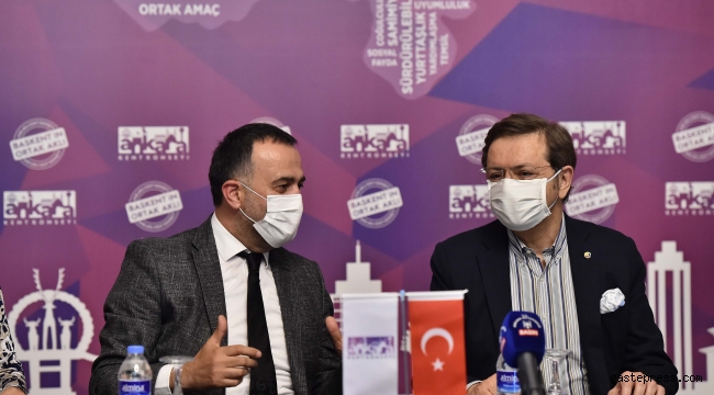 Ankara Kent Konseyi Hisarcıklıoğlu'nu ağırladı!