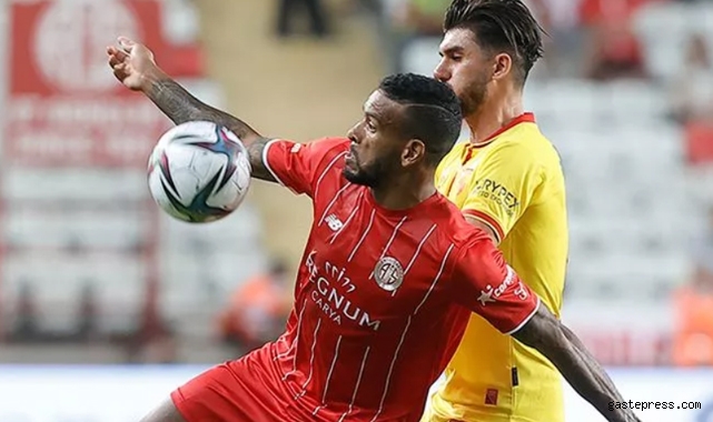 Antalyaspor, Göztepe maçında kazanan çıkmadı!