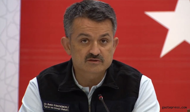 Bakan Pakdemirli: Köyceğiz yangını kontrol altına alındı!
