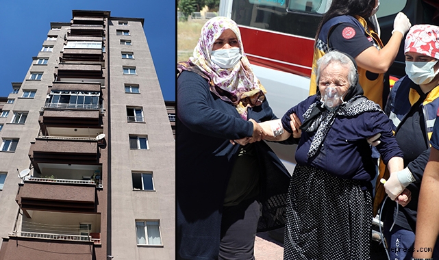 Balkondaki çakmak patladı; yangında 2 kişi dumandan etkilendi!