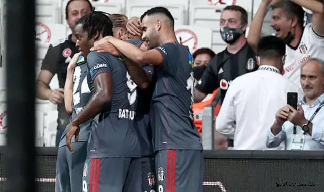 Beşiktaş, 2. yarı 10 kişi kaldığı maçta Karagümrük'ü tek golle geçti!