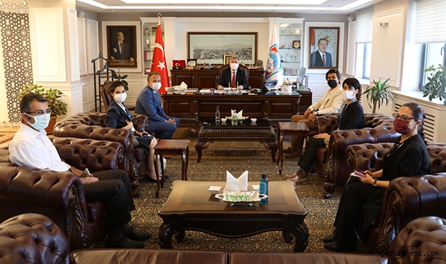Birleşmiş Milletler Dünya Gıda Örgütü'nden Başkan Palancıoğlu'na ziyaret!