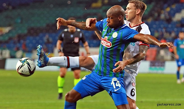 Çaykur Rizespor ile Fatih Karagümrük puanları paylaştı!