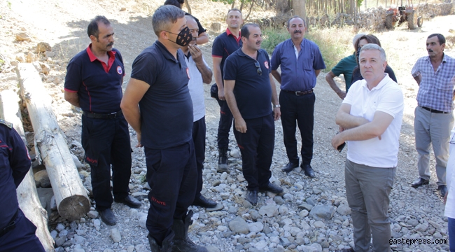 CHP Kayseri Milletveli Çetin Arık Yangın Bölgesi Ziyaretinde Konuştu: "Plansızlığınız İhanet Noktasına Geldi"