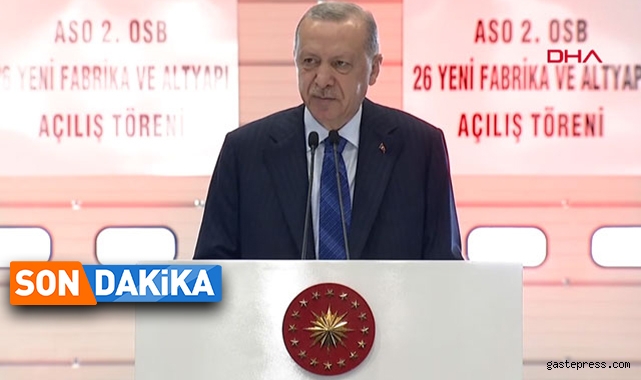 Cumhurbaşkanı Erdoğan'dan önemli açıklamalar!