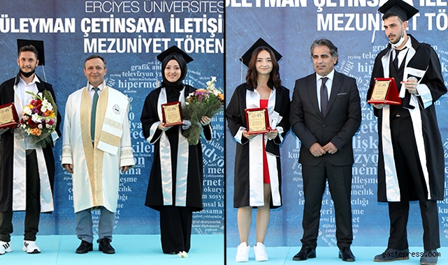 ERÜ İletişim Fakültesi 14'üncü dönem mezunlarını verdi!