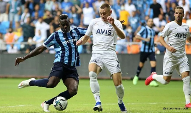 Fenerbahçe Adana Demirspor deplasmanından gülerek dönüyor!