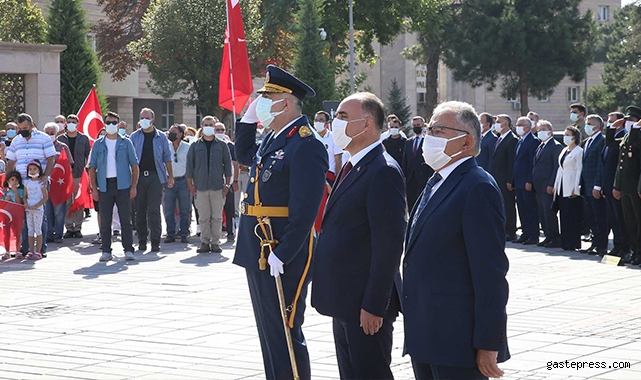 Kayseri’de 30 Ağustos Zafer Bayramı kutlandı!