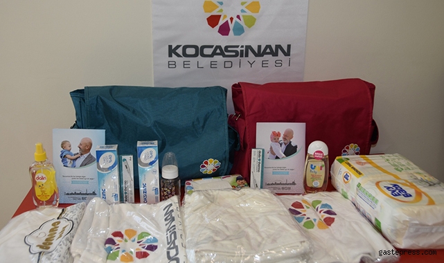 Kayseri Kocasinan Belediyesi 'Hoş geldin bebek' demeye devam ediyor!