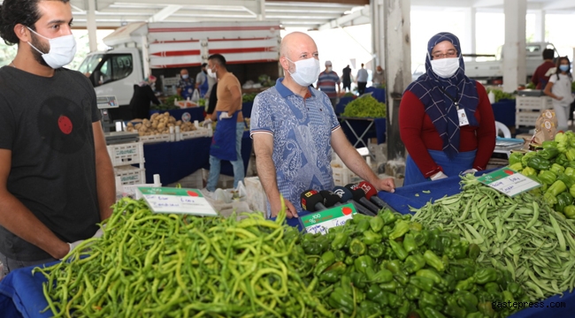 Kayseri Kocasinan'da Yüzde 100 Ekolojik Pazar Açılıyor!