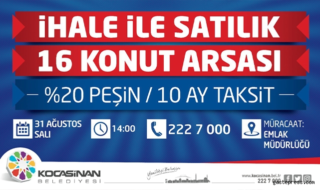 Kayseri Kocasinan'da Yüzde 20 peşin, 10 ay taksitli yatırım fırsatı!