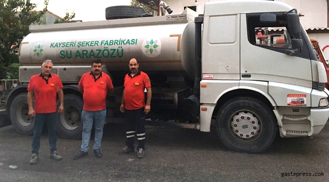 Kayseri Şeker'den Antalya Manavgat'a Yardım Eli!