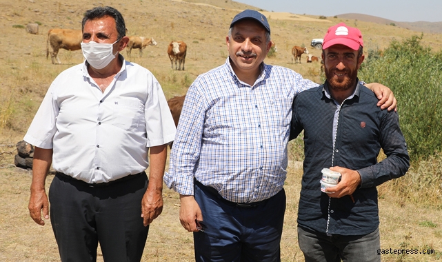 Kayseri Talas'da Başkan Mustafa Yalçın Kırsalı Adımlıyor!