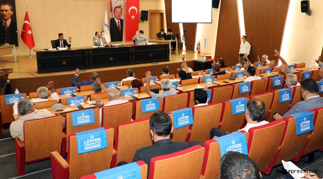 Kayseri Talas'ta Kararlar Oy Birliği ile!