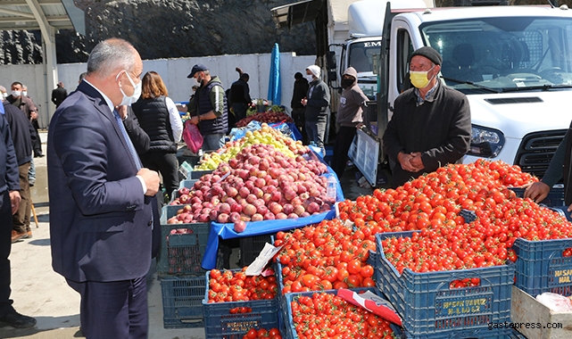 Kayseri Yahyalı Belediyesi'nden pazar esnafına müjdeli haber!