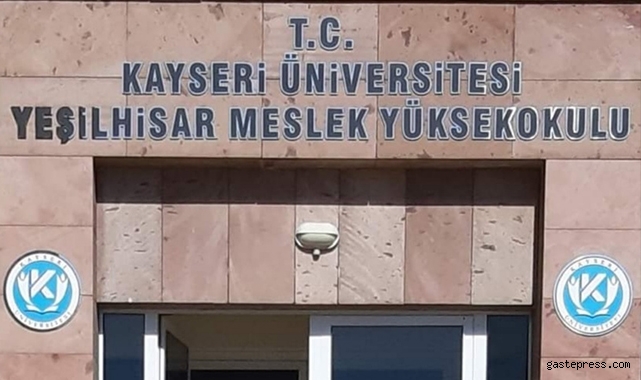 Kayseri Yeşilhisar Meslek Yüksek Okuluna yoğun talep sevindirdi!