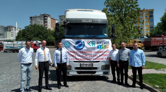 KTO, KAYSO ve KTB'den Orman yangını mağdurlarına destek