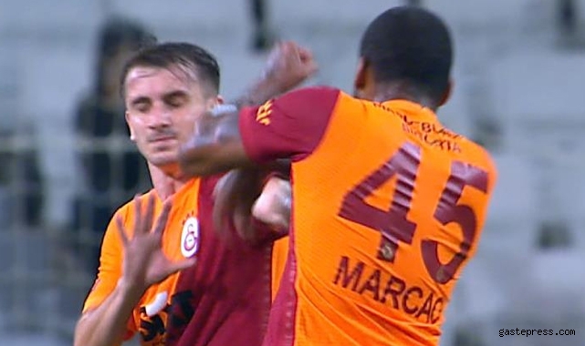 Marcao maç sırasında takım arkadaşı Kerem Aktürkoğlu'na saldırdı!