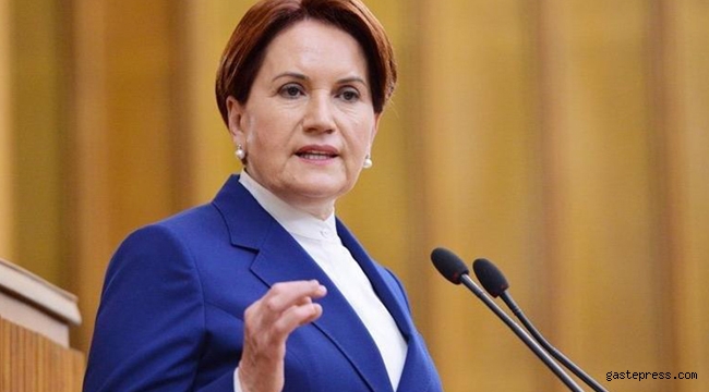 Meral Akşener Cumhurbaşkanı Erdoğan'a tepki gösterdi!