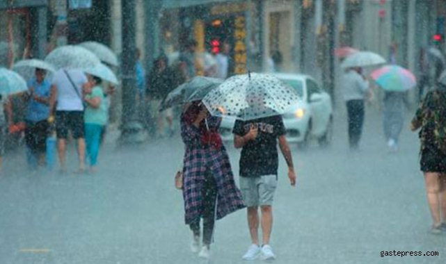 Meteoroloji'den Trakya için 'kuvvetli yağış' uyarısı