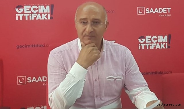 Saadet Partisi Kayseri Melikgazi İlçe başkanı Aktaş: "İnsanları rahat bırakın. isteyen gider aşısını olur istemeyende olmaz"
