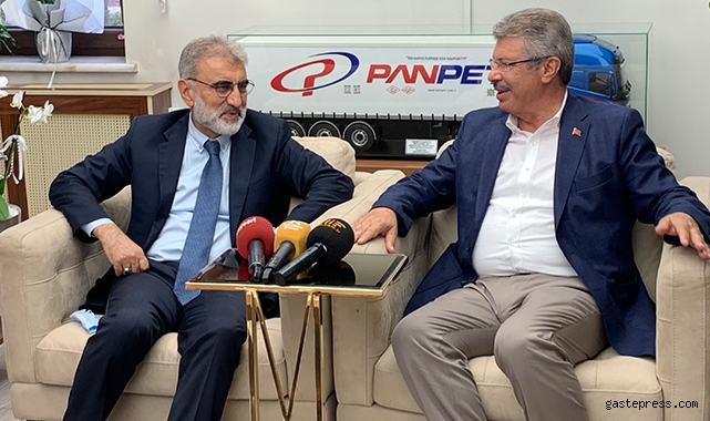 Taner Yıldız'dan Başkan Akay'a tebrik ziyareti!