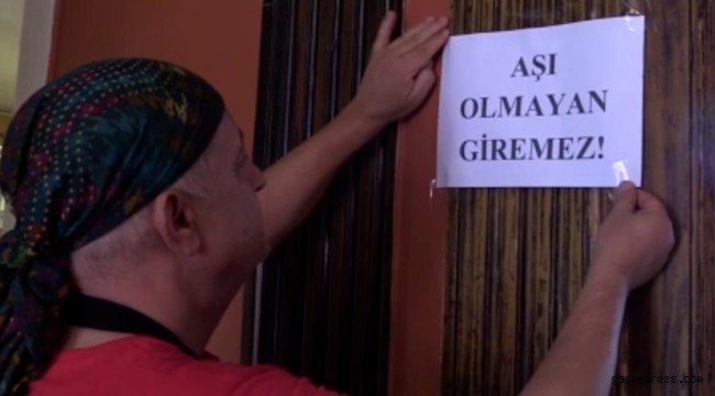 Türkiye'de 81 ilde başlıyor! İki doz aşısı olmayanlar kahvehanelere alınmayacak!