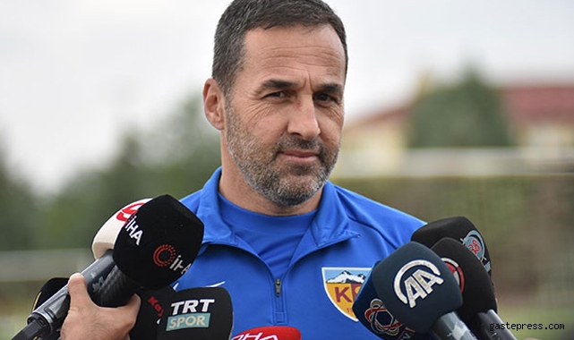 Yukatel Kayserispor'da Yalçın Koşukavak: Lige iyi başlamak çok önemli!
