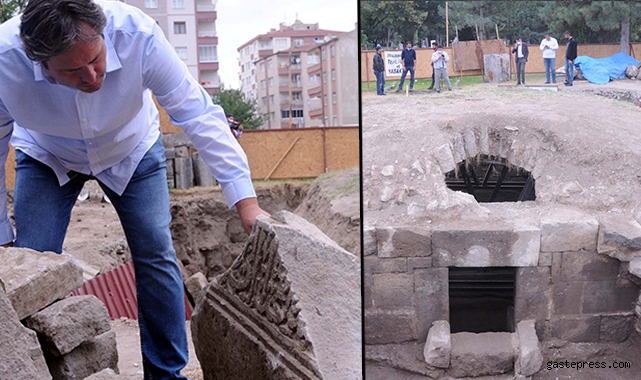 8 asırlık mezarlıkta yapılan kazı tamamlandı; eyvan tipi kümbet çıktı!