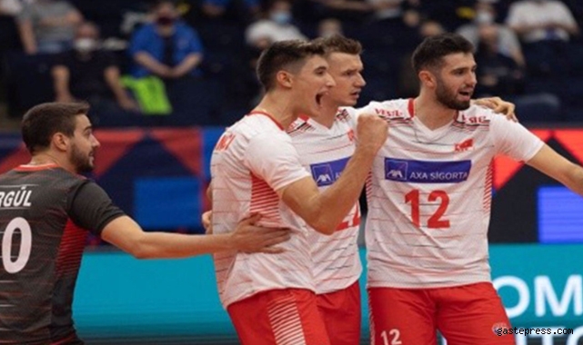 A Milli Erkek Voleybol Takımı, 3'te 3 yaptı!