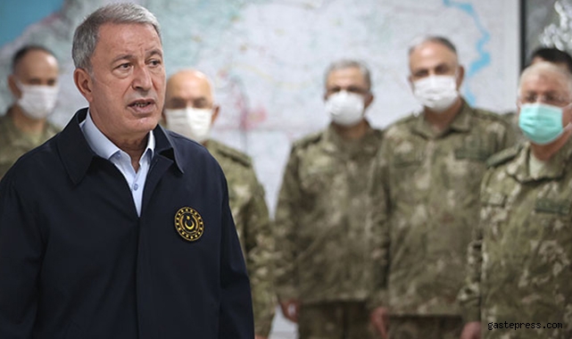 Bakan Akar: Şehitlerimizin kanları yerde kalmadı, kalmayacak!
