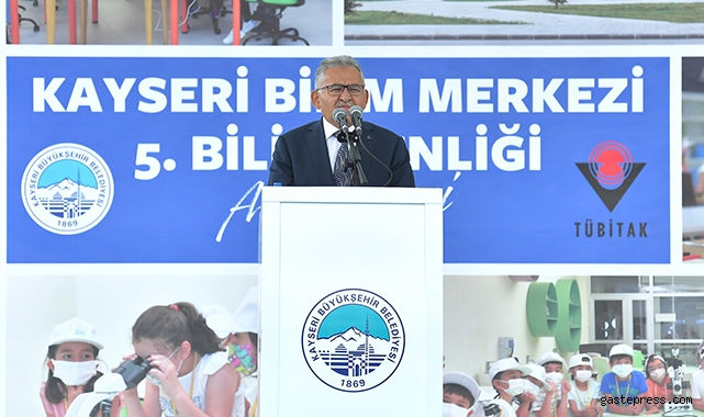 Başkan Büyükkılıç 5. Bilim şenliği açılışına katıldı!