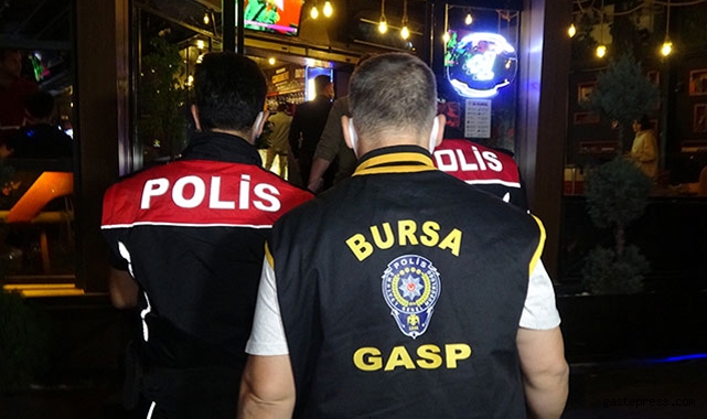 Bursa'da 300 polis ile asayiş uygulaması!
