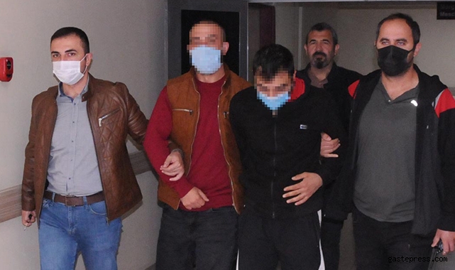 Çaldıkları otomobille gezerken yakalanan 2 şüpheli adliyede!