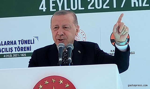 Cumhurbaşkanı Erdoğan: Bölünmeye asla fırsat vermeyeceğiz!