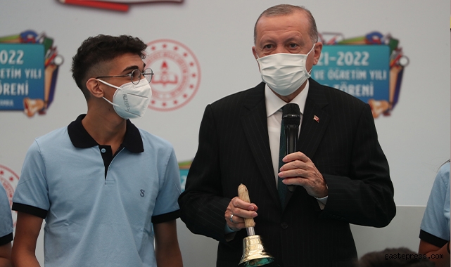 Erdoğan'dan öğrencilere: Oku, düşün, uygula, neticelendir!
