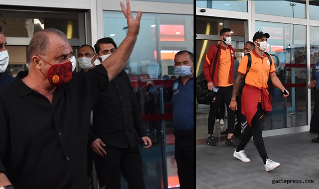 Galatasaray kafilesi Kayseri'ye geldi!