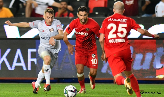 Gaziantep FK konuk ettiği Antalyaspor'u mağlup etti!
