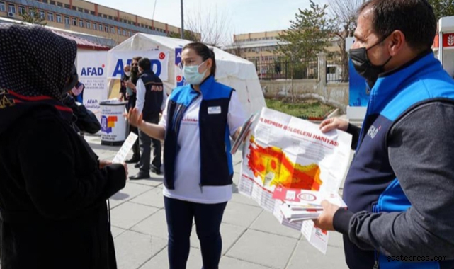 İçişleri: 2021'de 26 milyon kişiye afet eğitimi verildi!
