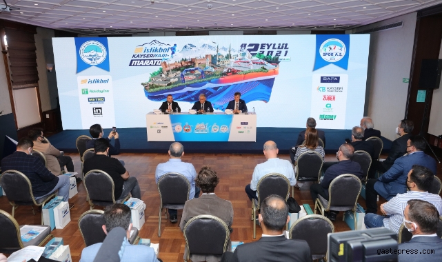 İstikbal Kayseri Yarı Maratonu, İstanbul'da tanıtıldı!