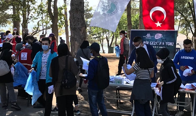 Kayseri Büyükşehir'de 250 Gönüllü İle Atıklar Toplandı!